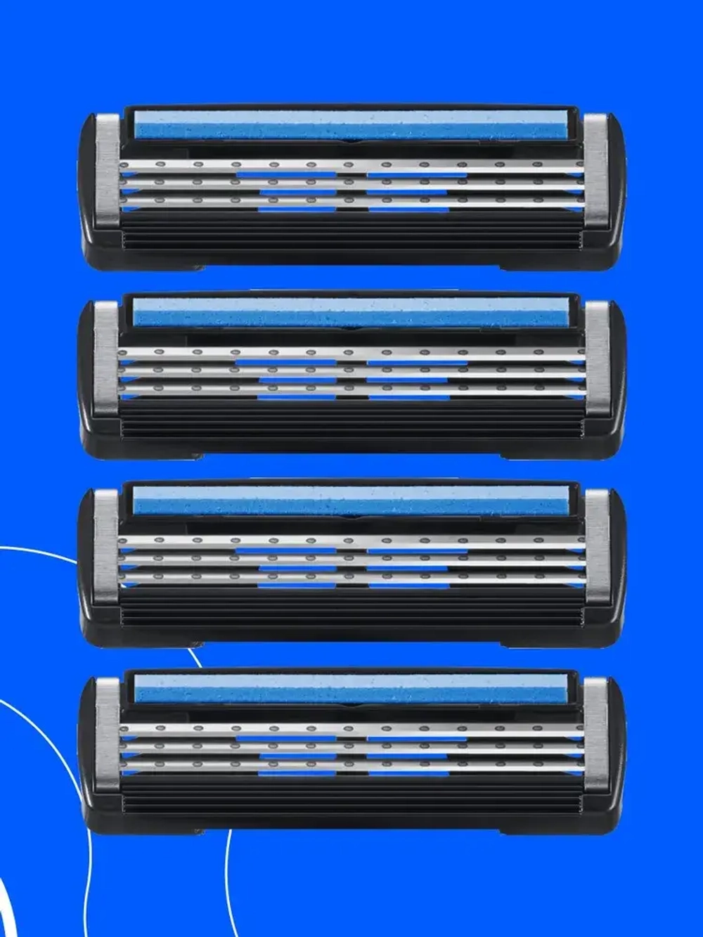 BiC Мужские Кассеты для бритья "HYBRID 3 FLEX" 4шт