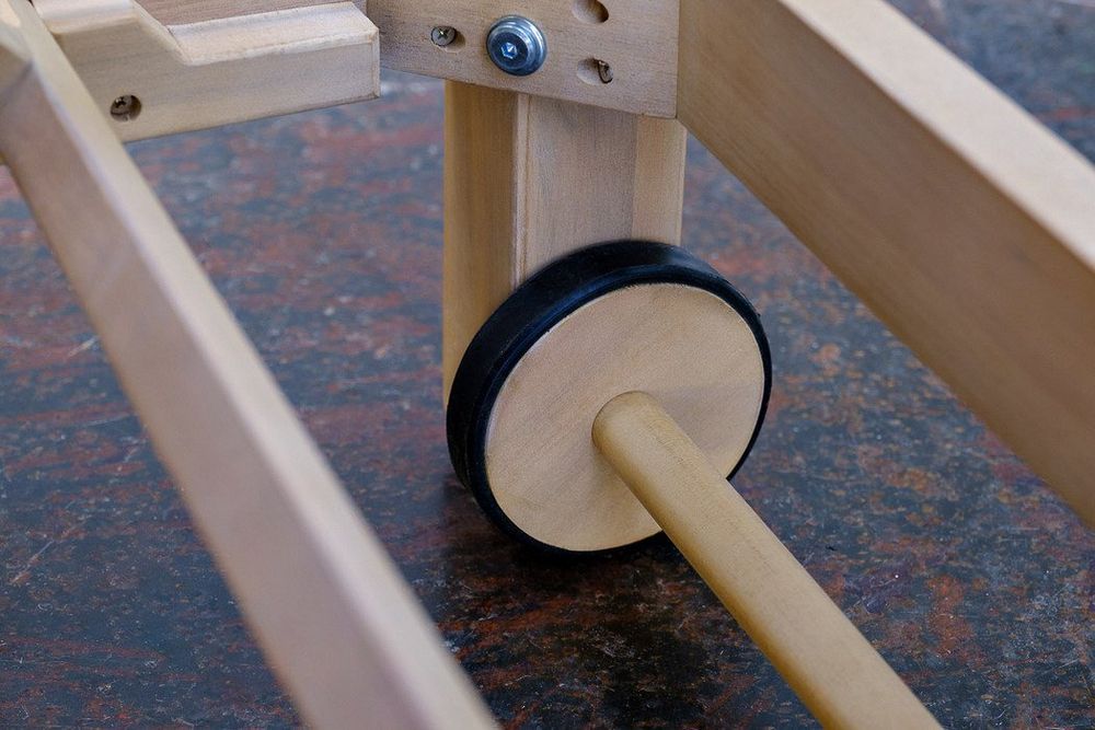 Rimini, лежак бежевый, акация