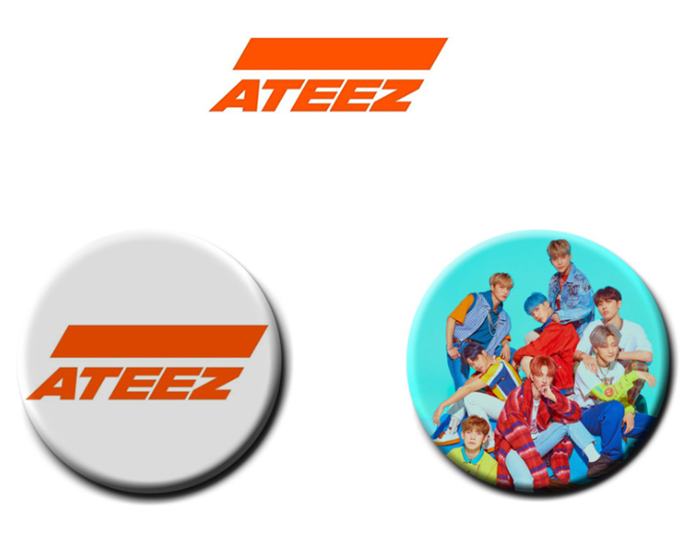 Набор значков ATEEZ