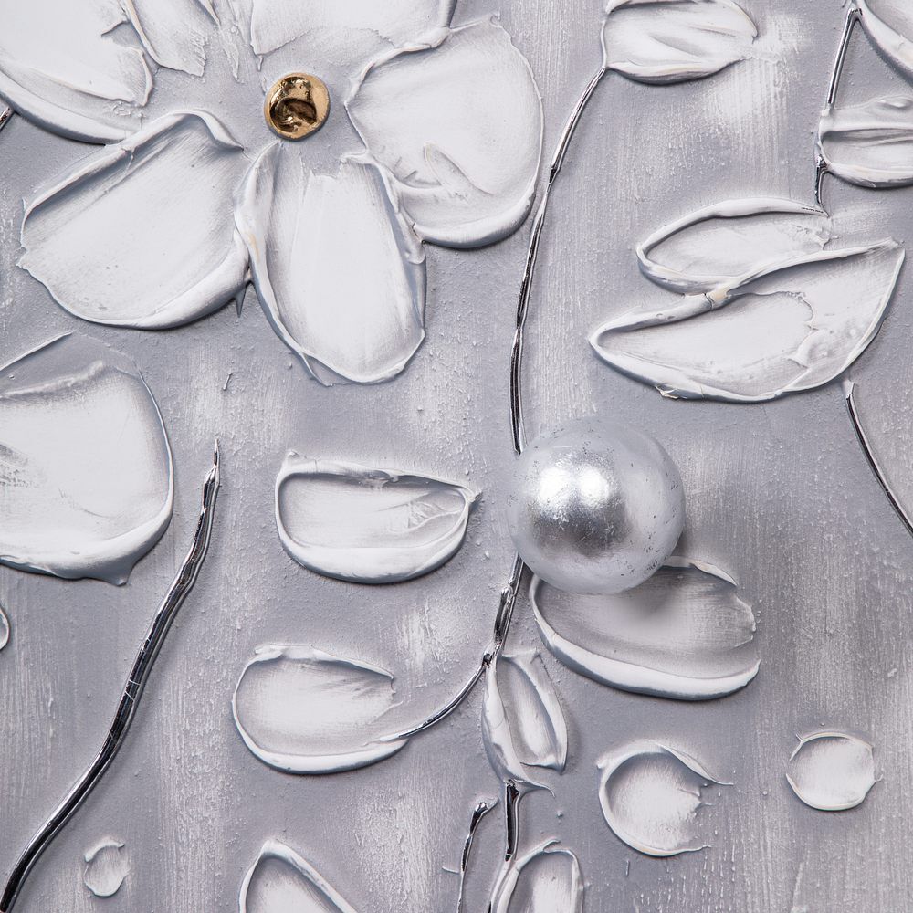 Ручка мебельная Сфера 20 Античное серебро