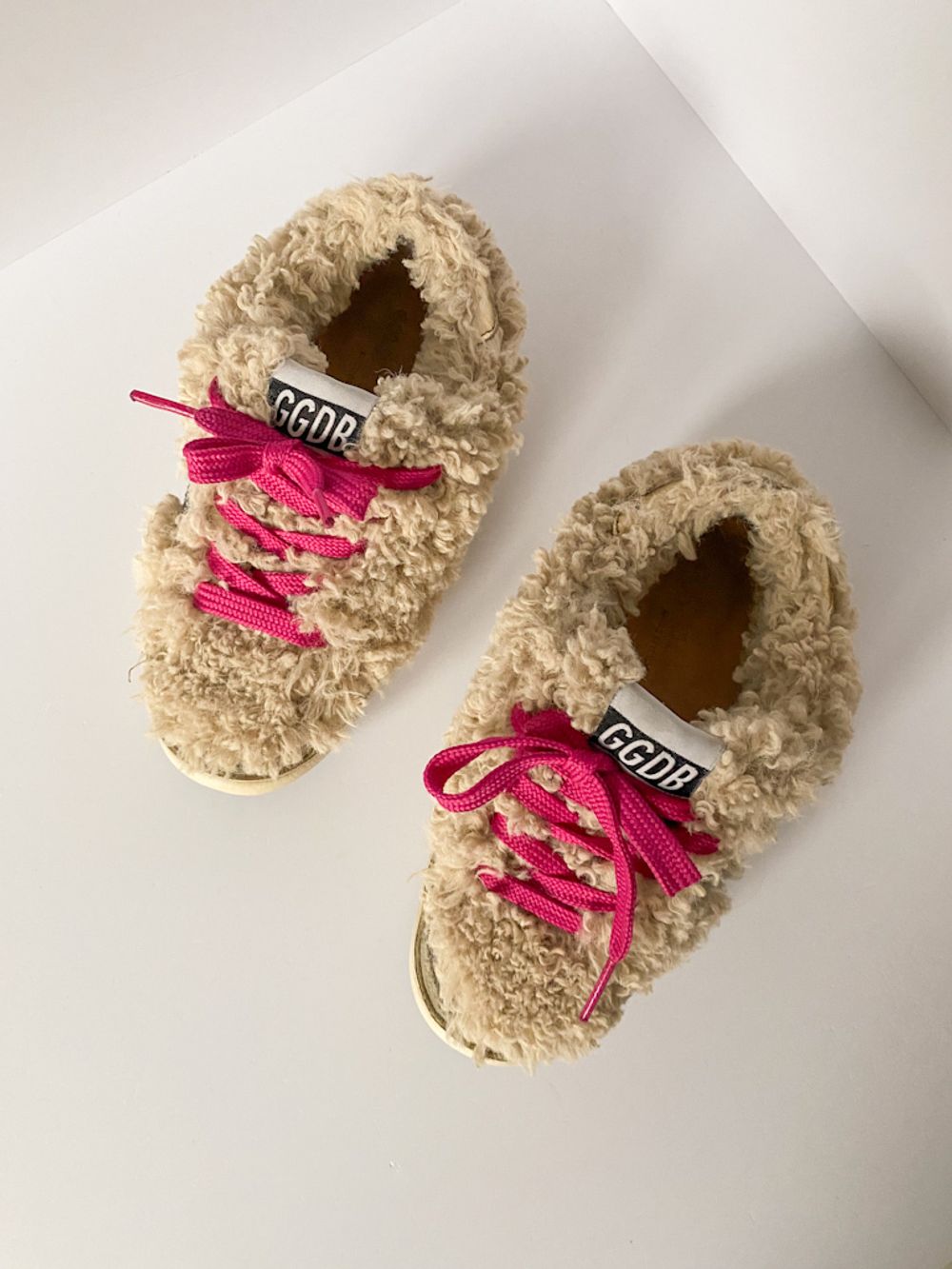 Меховые кеды Golden Goose, 28,5