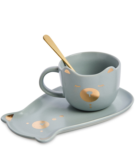 GAEM Art MUG-402/4 Чайная пара «Мишутка»