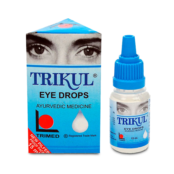 Капли глазные Trimed Ayurvedicals Trikul Трикул 15 мл
