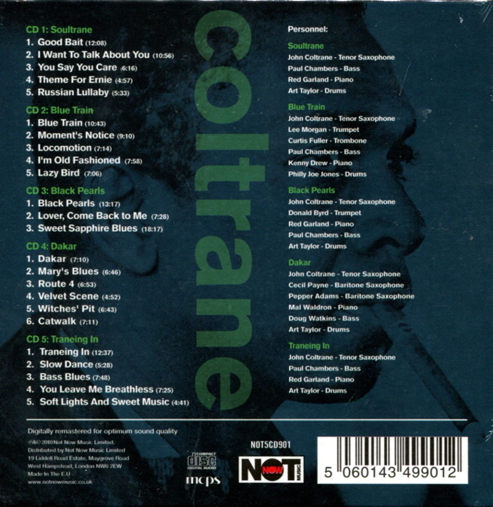 John Coltrane / Trane's Comin' (5CD)