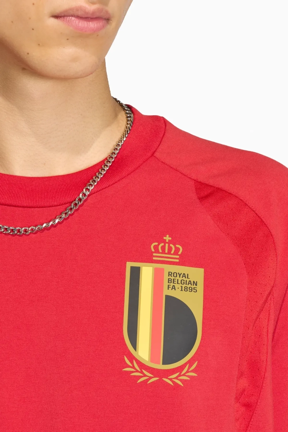 Футболка adidas Belgium 2026 Tiro Tech - красный