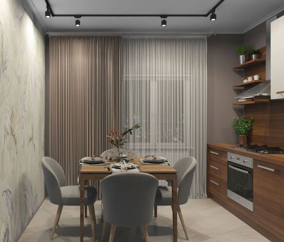 Шинопровод Denkirs Solid Base TR1002-BK/1