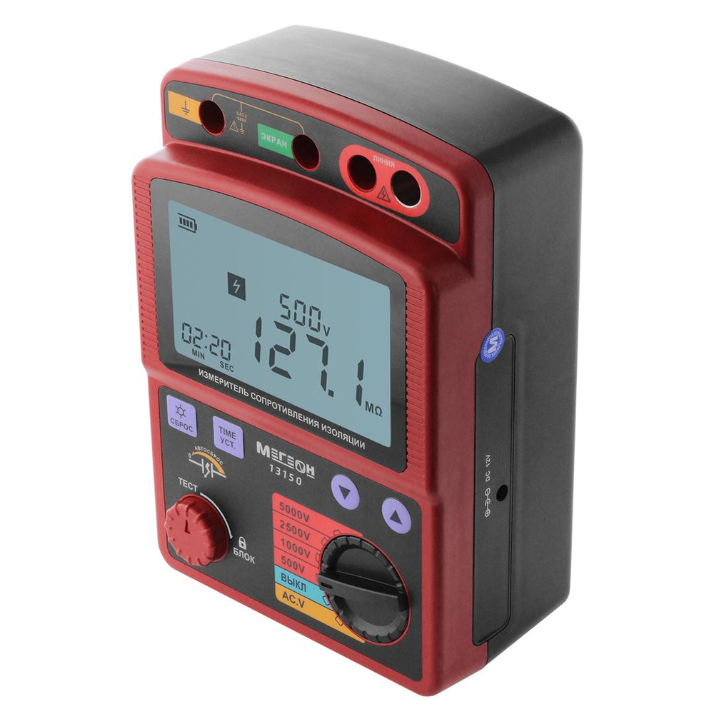 Измеритель сопротивления изоляции МЕГЕОН 13150