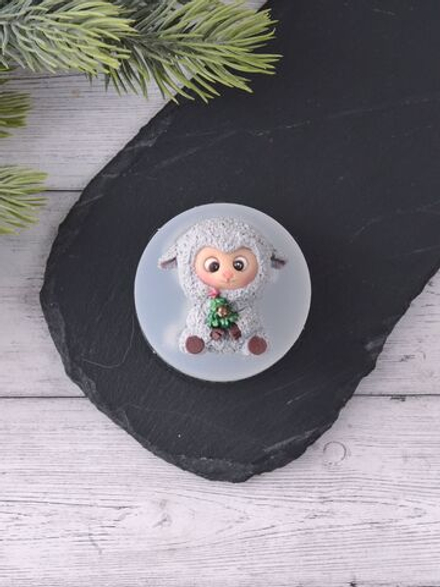 Силиконовый молд "Овечка" #5