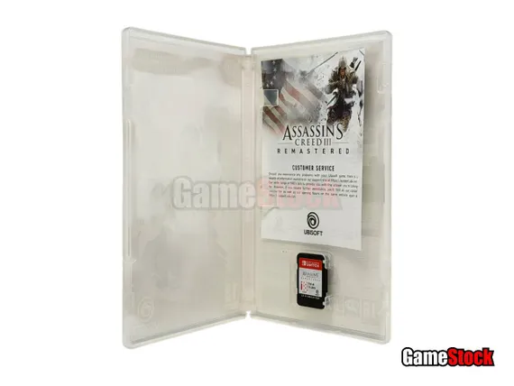 NSW Assassin's Creed III Remastered / Обновленная версия (Б/У, Полностью на русском языке)