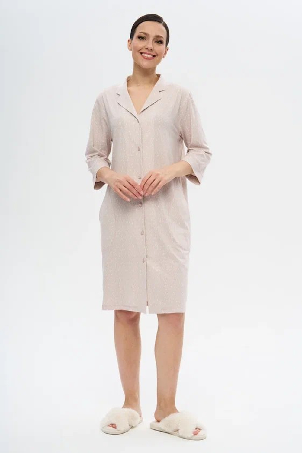 Халат 322123 пыльная роза EMMI