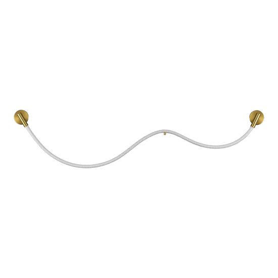 SL6118.301.01 Светильник настенный ST-Luce Латунь/Белый LED 1*20W 4000K MARLOW