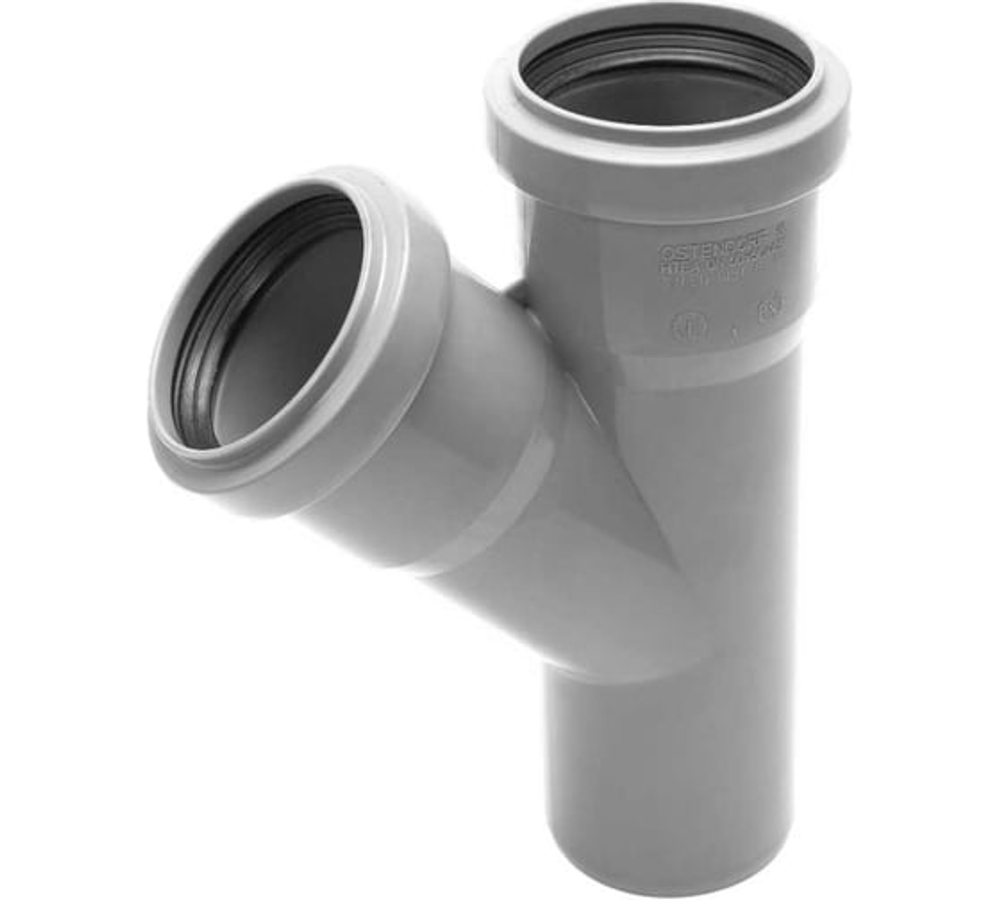 Тройник HTEA 50/50*45° Ostendorf (Остендорф)