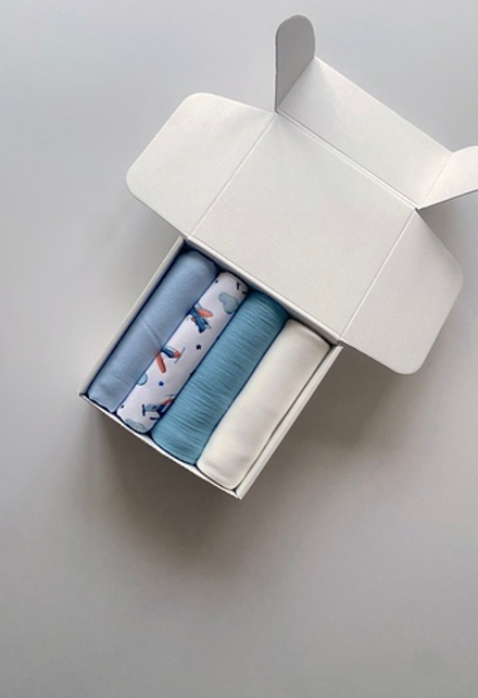 Набор пеленок "Воздушный транспорт M new"