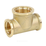 Тройник латунь переходной Ду 20х15х20 (3/4"х1/2"х3/4") ВР VALFEX VF.750.L.034.012.034