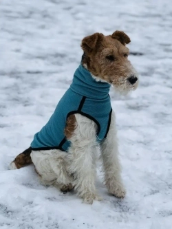 Свитер для собак на молнии попона