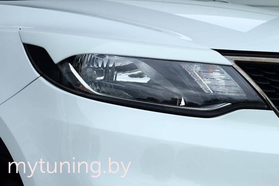 Реснички на фары для Kia Rio III