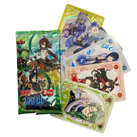 Бустер коллекционных карточек Genshin vol. 4.2 (категория A)