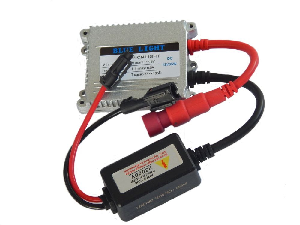 Блок рожига/конектор DFY-X2B ''BLUE LIGHT''DC Slim 12V/35W 3802 ++ лампа 38803