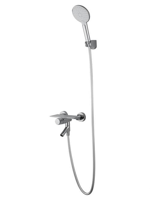 Смеситель для ванны с душем WONZON & WOGHAND CLICK, Хром (WW-FE05L221-CR)