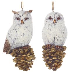 GAEM Украшение новогоднее "Сова", L7 W6 H14 см, 2в.