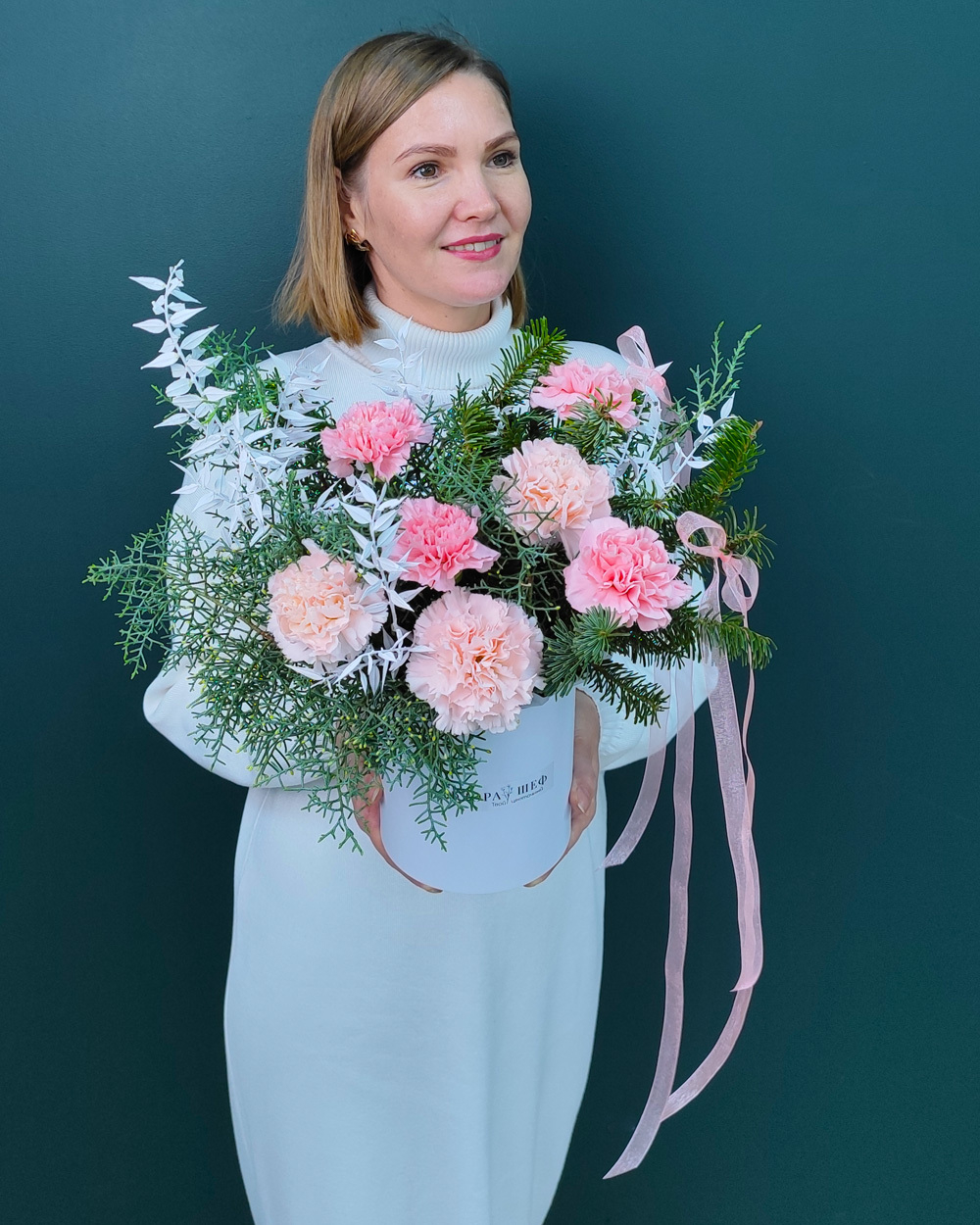 Новогодняя композиция Метелица(00391)