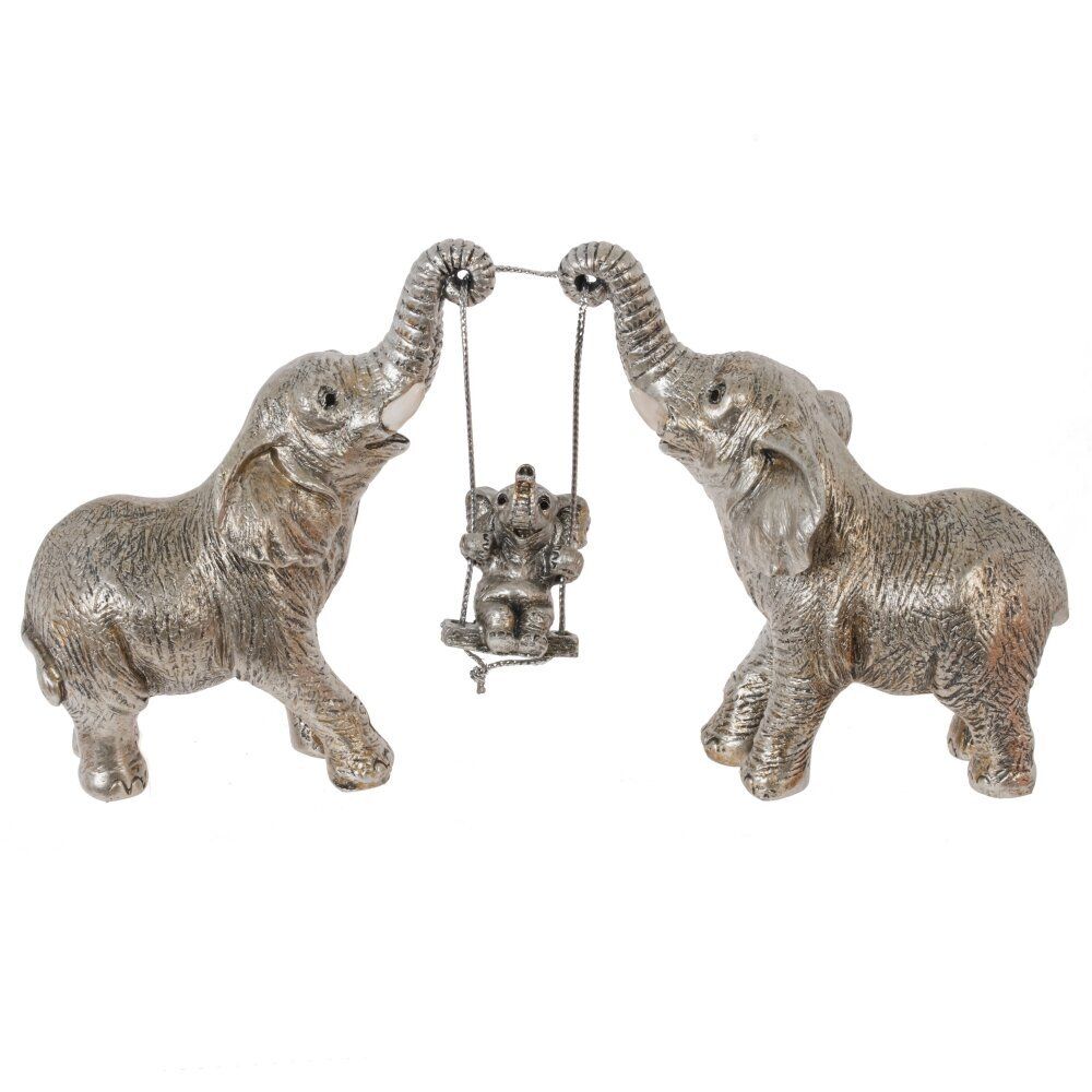 GAEM Фигурка декоративная "Слоны", L23 W5 H12 см