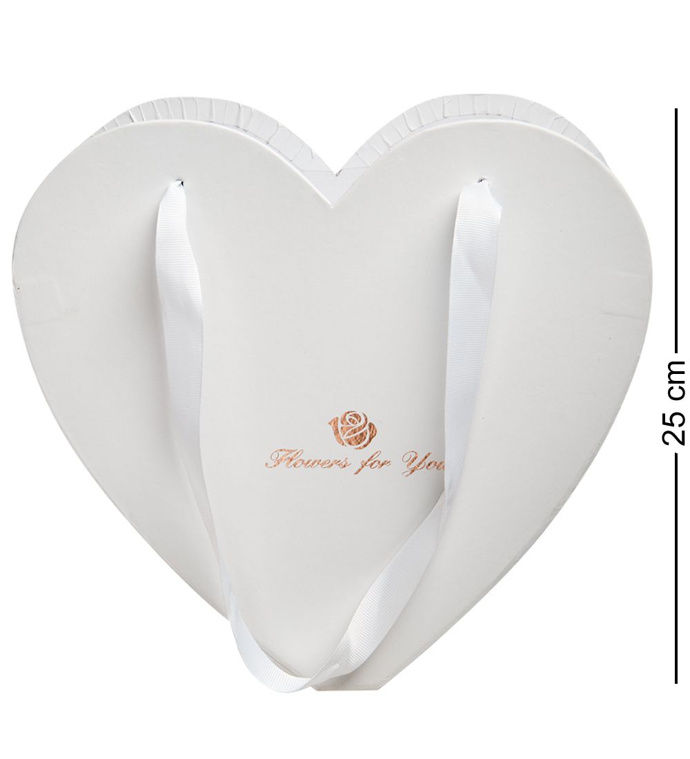 WG-99/2-C Коробка бол. «Сердце» цв.белый