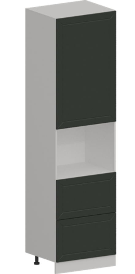 Кухня Модуль ШП2Я 600 Ликата / Насыщенно-зеленый