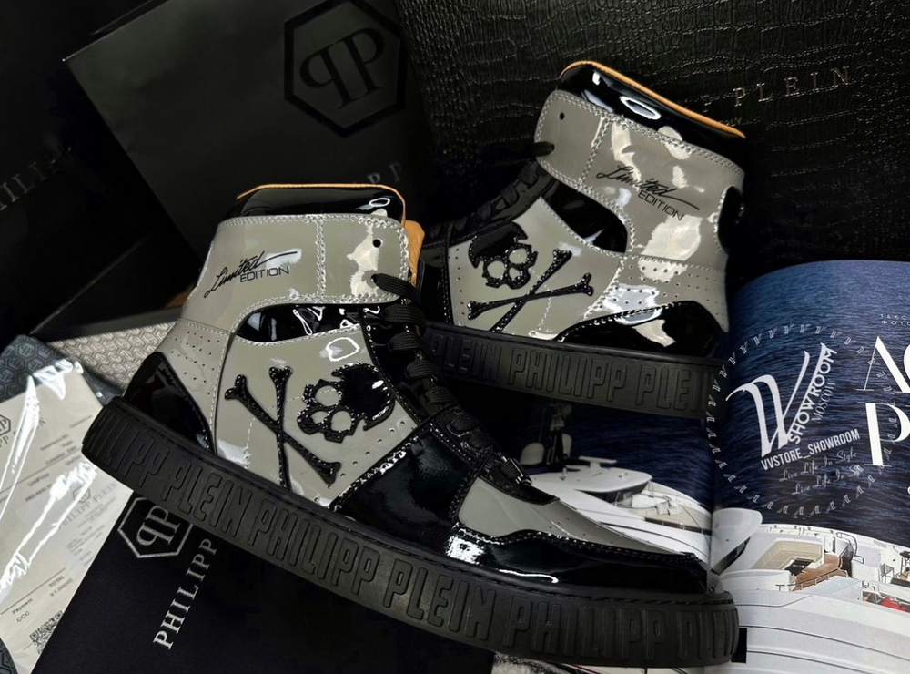Кроссовки Philipp Plein Notorious Hi-Top