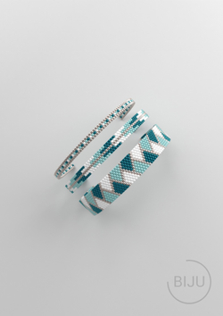 Схема PEYOTE, Схема браслета мозаичное плетение, узор из Miyuki Delica 11/0, файл PDF, №247