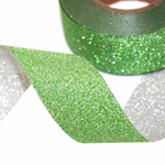 Лента Полипропилен 2см х 28м "Блеск" (Зеленый)