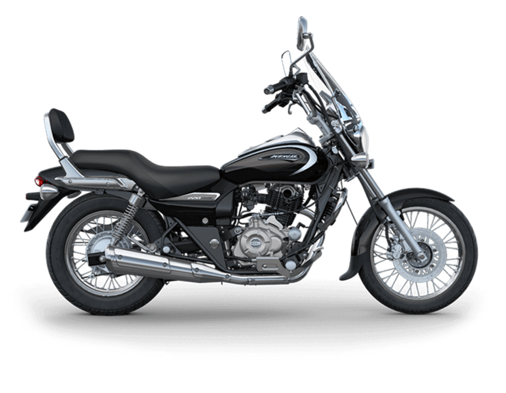 Мотоцикл Bajaj Avenger 220 Cruise черный глянцевый