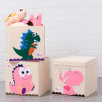 Короб стеллажный павлин , кофр для хранения игрушек и вещей . 1шт 33х33х33 см
