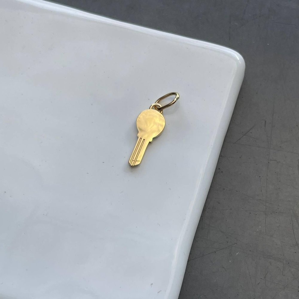 подвес ключик (позолота)