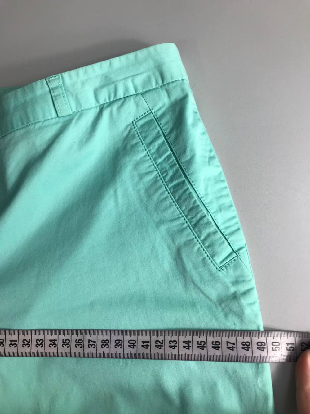 Брюки Calista цвета морской волны, визуально на 46 размер