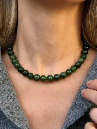 Колье Forest jade