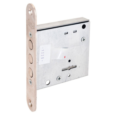 Замок Эльбор врезной 1.04.04.5.5 Кремень 5кл. цинк б/руч. б/о