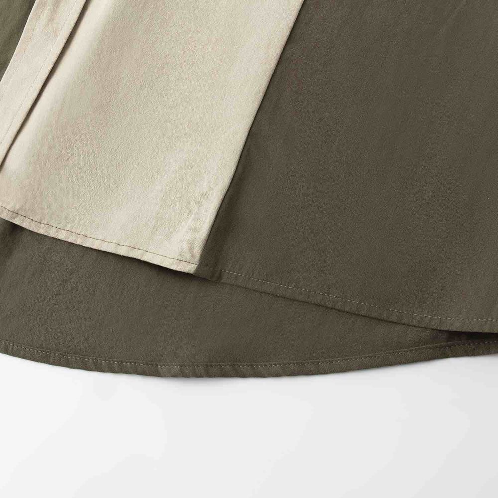 Сорочка Ymkashix Puff коричневая/песочная