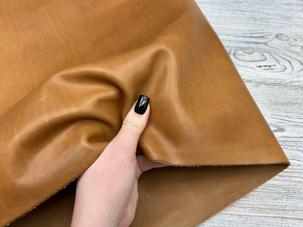 Cupido Tan (1,3-1,5 мм), цв. Коричневый, натуральная кожа