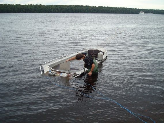 Алюминиевая лодка Wellboat 46