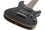 SCHECTER DEMON-8 AGED BLACK SATIN
