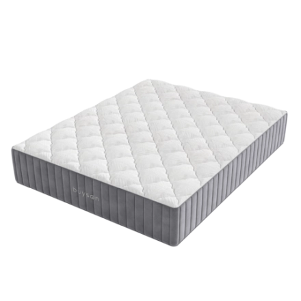 Матрас BuyBeauty, 28 см, жесткость выше средней, пружины, латекс, memorix