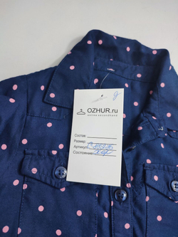 Платье Mothercare  в горох на 1,5-2 года