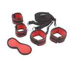 Набор: маска, оковы на руки, оковы на ноги, бондаж