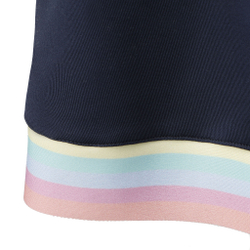 Женская теннисная юбка Quiet Please Rainbow Bounce Skirt Women - Dark Blue, Multicoloured