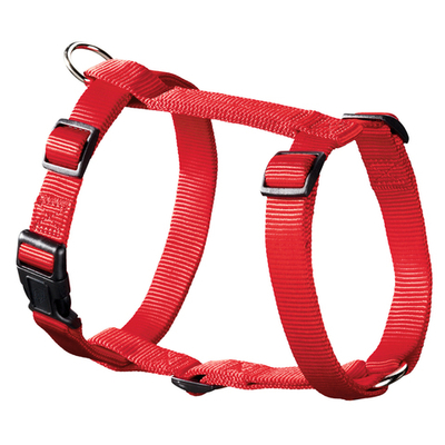 Шлейка для собак, Hunter Smart Ecco Sport XS (23-35/25-41 см), нейлон красная