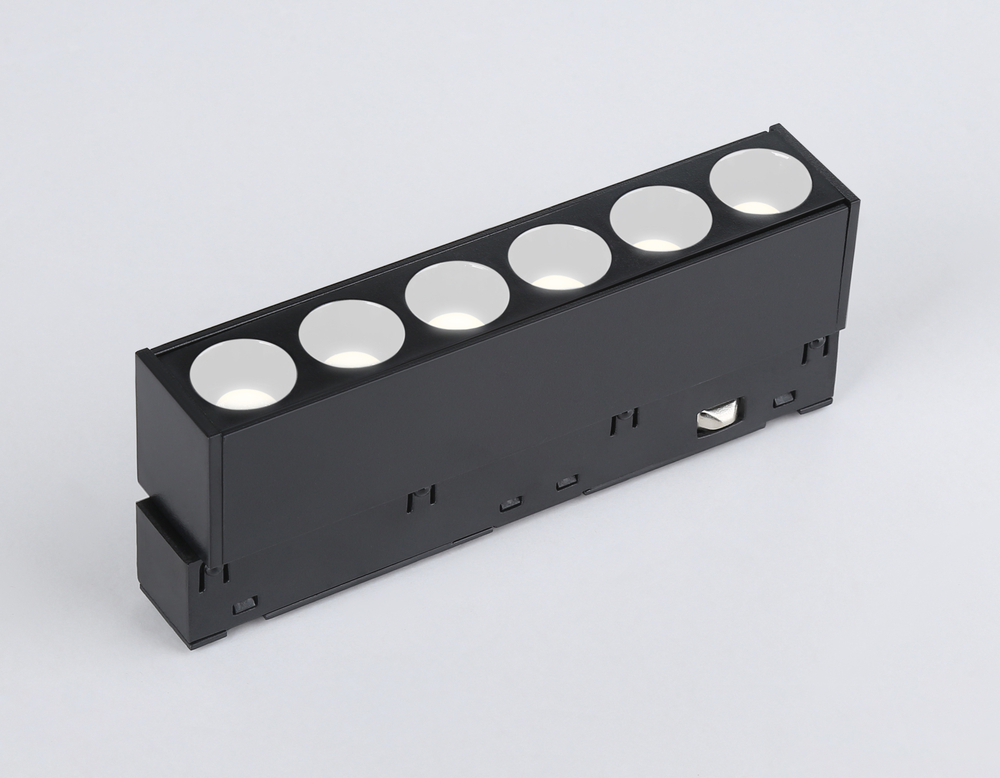 Светильник светодиодный для шинопровода Magnetic GL4019 BK черный IP20 6W 4200K 48V 24° 115*22*45