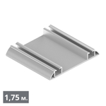 ЭКО Направляющая нижняя двухполозная (1,75 м) хром матовый (AL) (AE0488) Aristo (Акция)