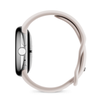 Умные часы Google Pixel Watch 2 Wi-Fi + LTE 41mm, Silver/Porcelain (Полированный серебристый корпус, ремешок фарфорового цвета