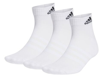 Теннисные носки Adidas Cushioned Sportswear Ankle 3P - белый